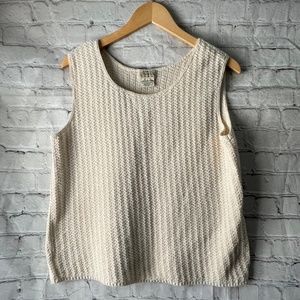 Vintage St John's Bay Sweater Tank-Tagged XL